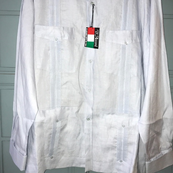 NWT D’Accord Mens Botton  down shirt - Picture 5 of 8
